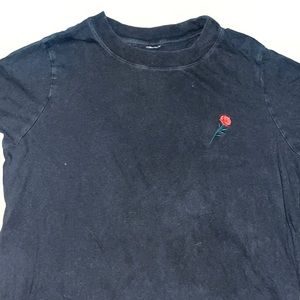 Black long sleeve shirt